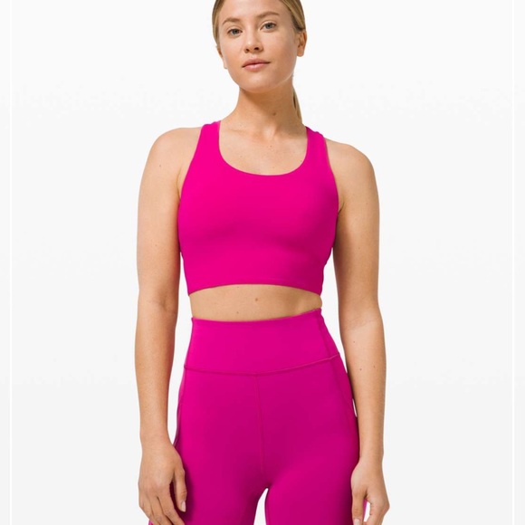 Lululemon Stash It Bra in Ripened Raspberry. - Picture 2 of 16